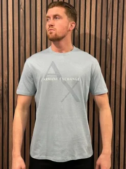Armani Exchange - T-shirt - Blauw