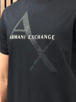 Armani Exchange - T-shirt - Blauw