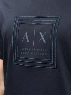 Armani Exchange - T-shirt - Blauw