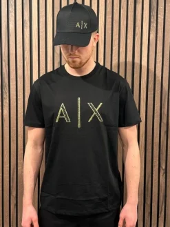 Armani Exchange - T-shirt - Zwart