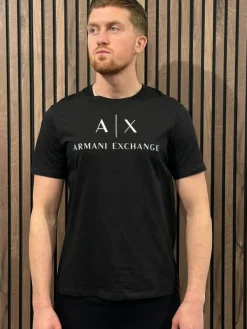 Armani Exchange - T-shirt - Zwart