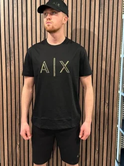 Armani Exchange - T-shirt - Zwart