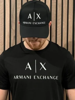 Armani Exchange - T-shirt - Zwart