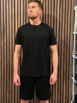 Armani Exchange - T-shirt en Short - Zwart (2 losse items!)