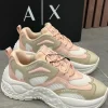 Armani Exchange - Women Woven Sneaker - Wit