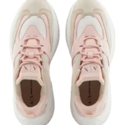 Armani Exchange - Women Woven Sneaker - Wit
