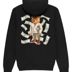 Baron Filou - Backprint Hoodie Filou XCII Dollar - Zwart