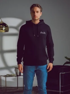 Baron Filou - Backprint Hoodie Filou XCII Dollar - Zwart