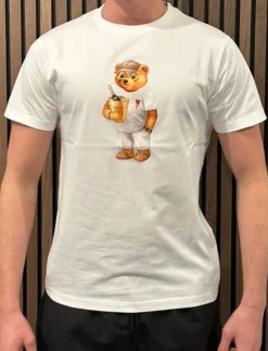 Baron Filou - T-shirt en Short - Wit/Zwart (2 losse items!)