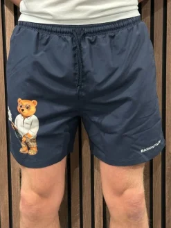 Baron Filou - T-shirt en Short - Wit/Blauw (2 losse items!)