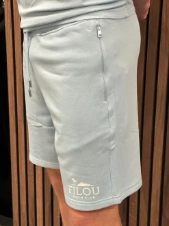 Baron Filou - T-shirt en Short - Lichtblauw (2 losse items!)