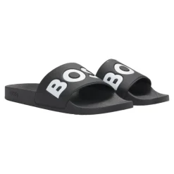 Boss - Aryeh_Slid Slippers - Zwart