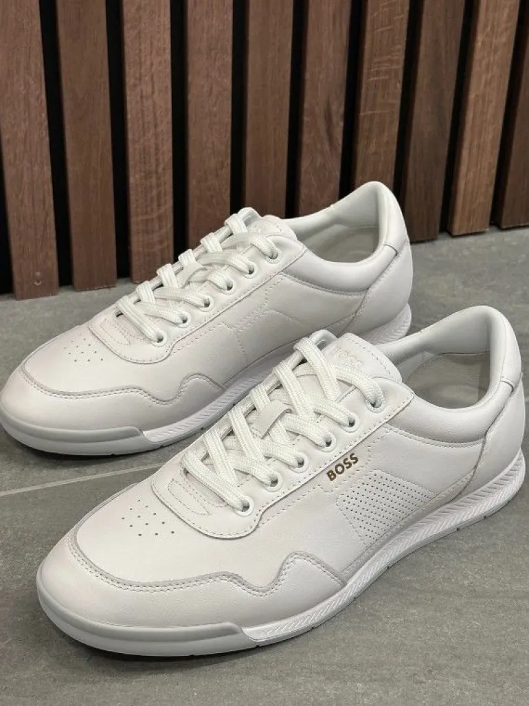 Boss - Heren sneakers - Wit