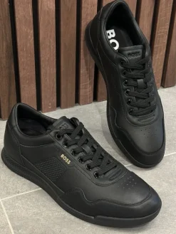 Boss - Heren sneakers - Zwart