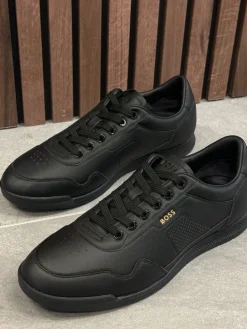 Boss - Heren sneakers - Zwart