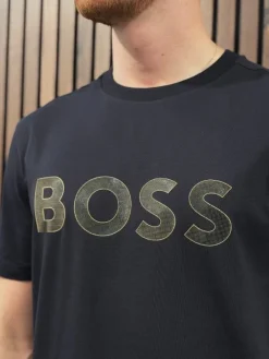 Boss - Heren T-shirt - Blauw