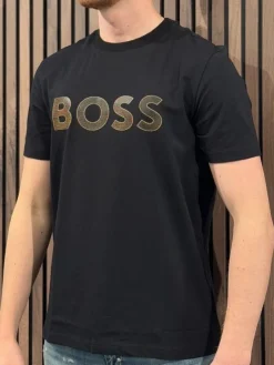 Boss - Heren T-shirt - Zwart