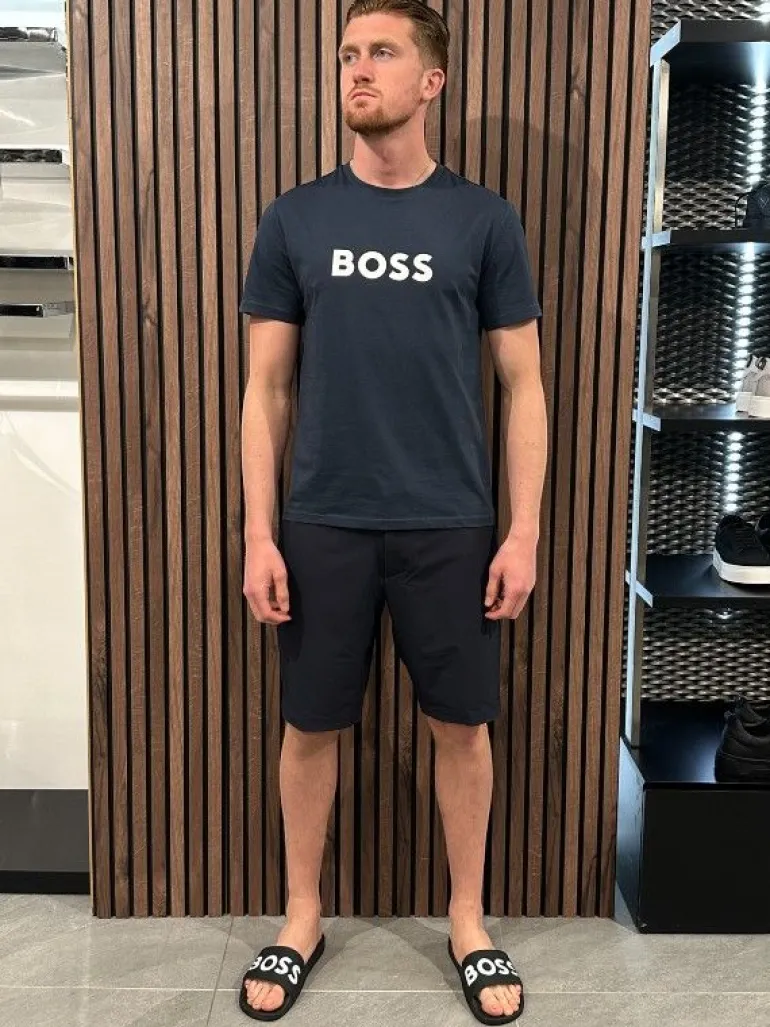 Boss - Korte broek heren - Blauw