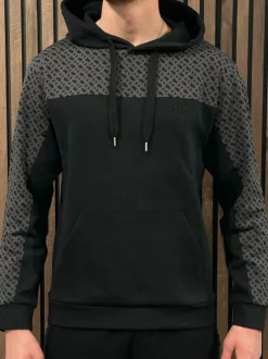 Boss - Luke Hoodie - Zwart