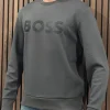 Boss - Salbo Tape Logo - Grijs