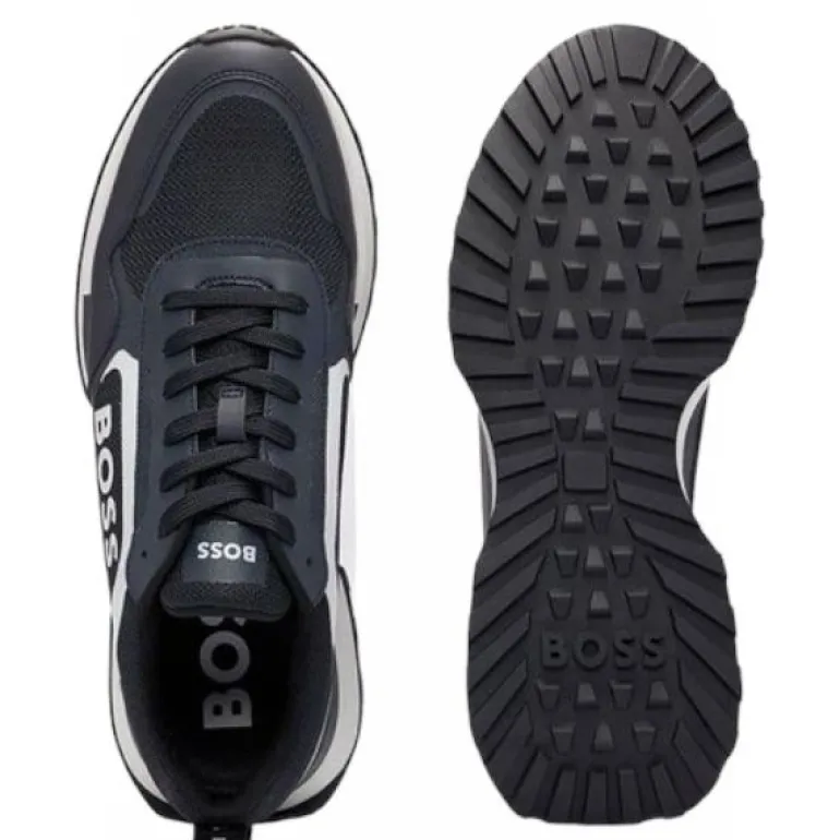 Boss - Sneakers - Blauw
