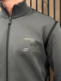 Boss - Tape Joggingpak - Grijs (2 LOSSE ITEMS!)