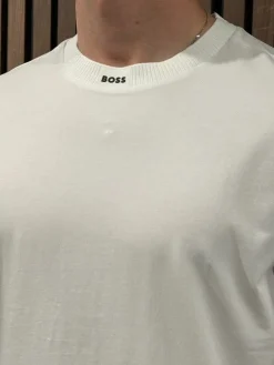 Boss - Tee Rib - Wit