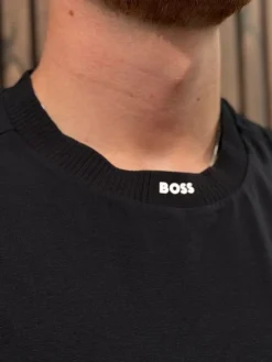 Boss - Tee Rib - Zwart