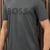 Boss - Tee Tape Logo - Grijs