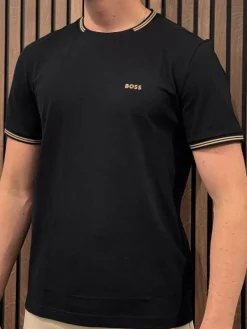 Boss - T-shirt heren - Zwart