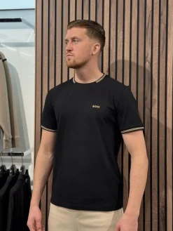 Boss - T-shirt heren - Zwart