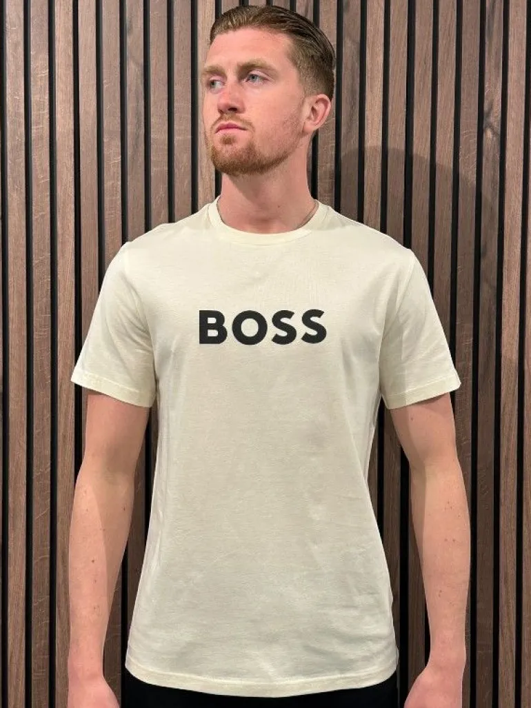 Boss - T-shirt RN - Beige