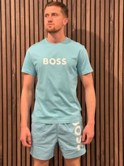 Boss - T-shirt RN - Lichtblauw