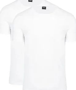 Boss - T-shirt Rn 2 Pack Modern - Wit