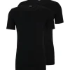 Boss - T-shirt Rn 2P Modern - Zwart