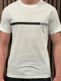 Boss - T-shirt RN Slim Fit - Wit