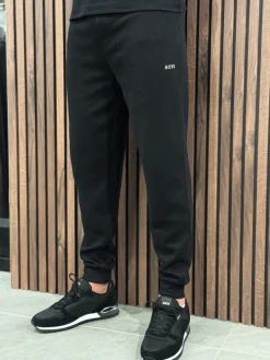 Boss - Waffle Pants Cuff - Zwart
