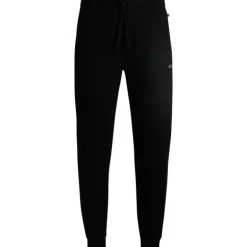 Boss - Waffle Pants Cuff - Zwart