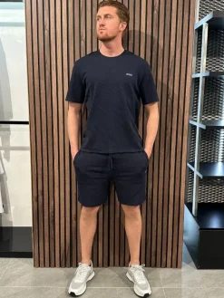 Boss - Waffle Shorts - Blauw