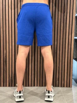 Boss - Waffle Shorts - Blauw