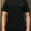 Boss - Waffle T-Shirt - Zwart
