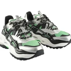 Buffalo - Triplet Hollow Sneakers - Zwart