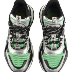 Buffalo - Triplet Hollow Sneakers - Zwart