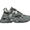 Buffalo - Triplet Hollow Vntg Sneakers - Grijs