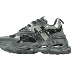 Buffalo - Triplet Hollow Vntg Sneakers - Grijs