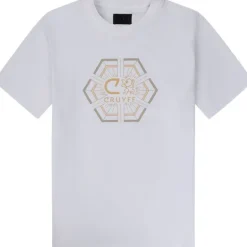 Cruyff Classics - C-Lion Geo Tee - Wit