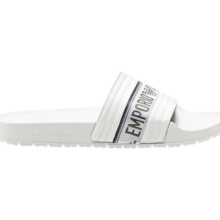 Emporio Armani - Slippers - Wit