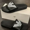 Emporio Armani - Slippers - Zwart