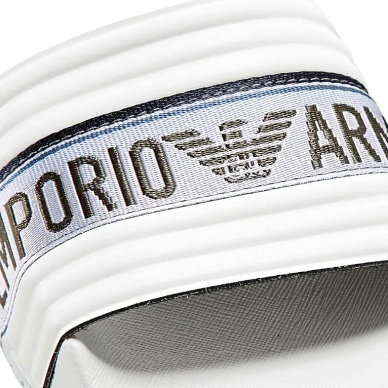Emporio Armani - Slippers - Wit
