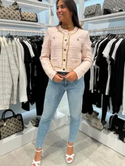 Fracomina - Chanel Jacket - Roze